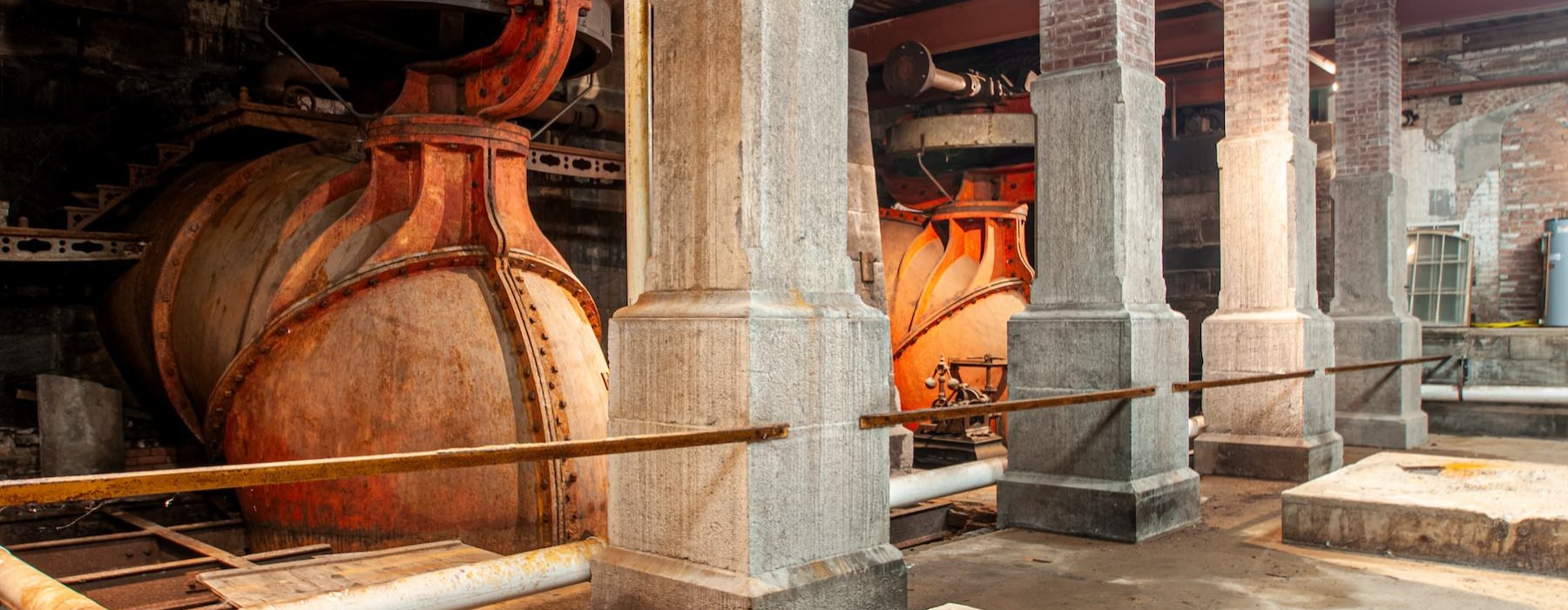 a large industrial place