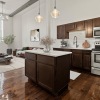 Well-lit kitchen with ample counter space