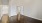 a room with white doors